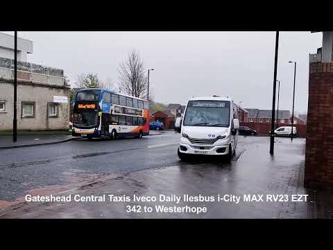 Gateshead Central Taxis RV23 EZT | 342 to Westerhope | Killingworth Bus Station