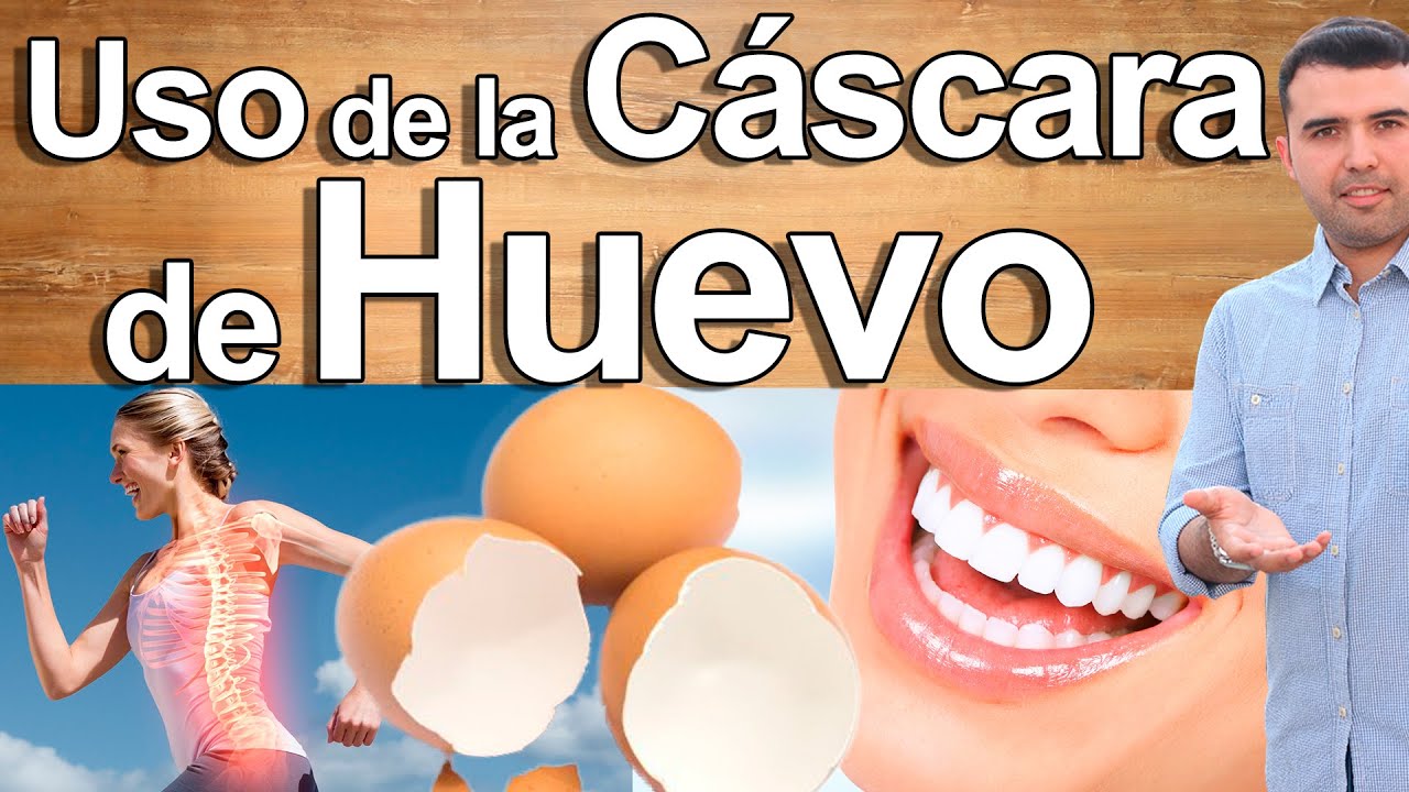 PARA QUÉ SIRVE LA CASCARA DE HUEVO - Usos de la Cáscara de Huevo - Colágeno, Calcio, Belleza, Huesos