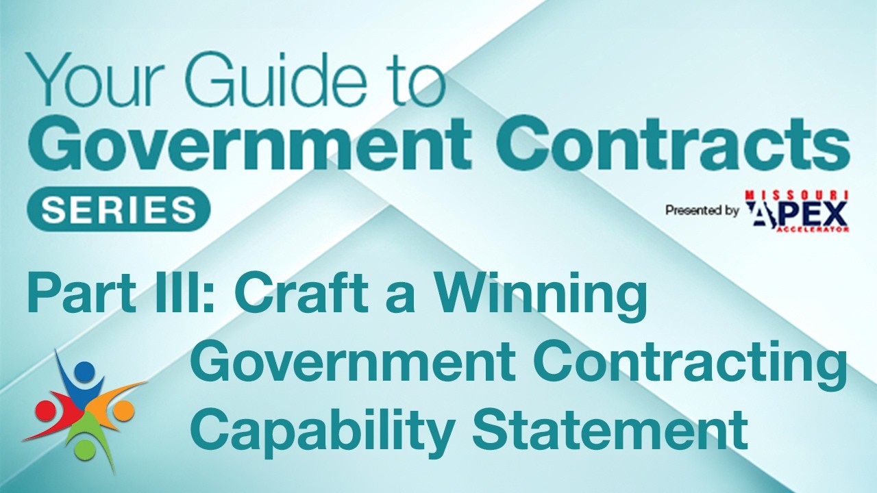 Craft a Winning Government Contracting Capability Statement