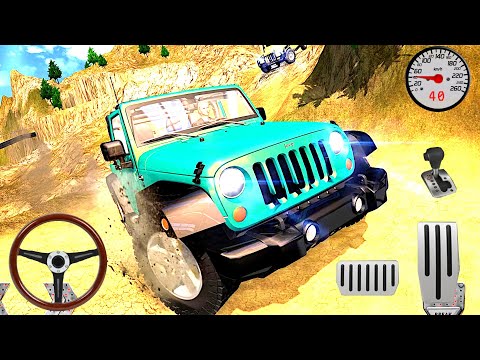 Offroad 4x4 Dirt Parking Trials Drive - Mountain 4x4 Jeep Driving Simulator - Android GamePlay