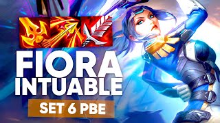 LA NOUVELLE FIORA INTUABLE DU SET 6 ! TFT Guide Teamfight Tactics Compo PBE