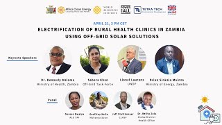 Improving Health Outcomes & Energy Access in Zambia