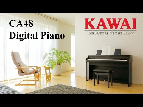 KAWAI CA 48 Digital Piano DEMO - ENGLISH