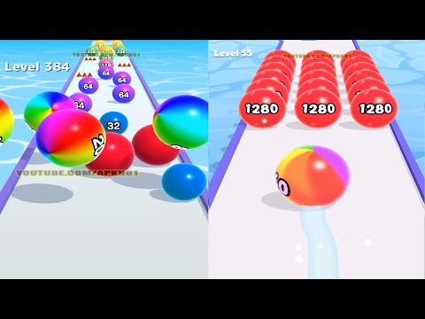 Ball Master 2048 VS Ball Run 2048 - SpeedRun Gameplay Android iOS Ep 2