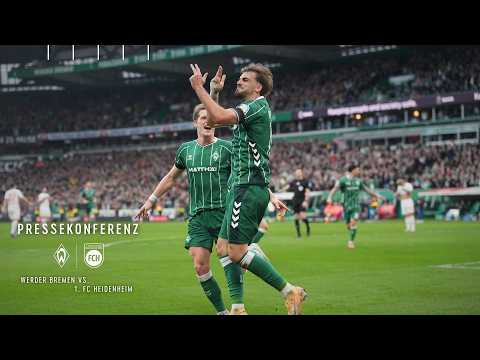 SV WERDER BREMEN VS. 1. FC HEIDENHEIM I PRESSEKONFERENZ