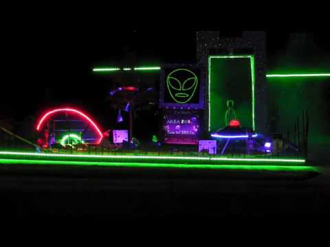 2016 Halloween Light Show "The Final Countdown"
