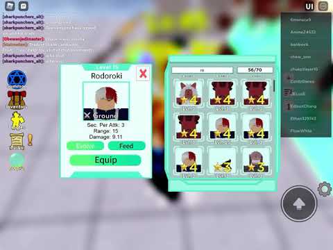 Todoroki 5 Star at level 7