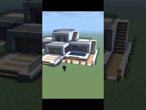 Insane Minecraft Model House! Must See Now! #MinecraftMonsterHouse