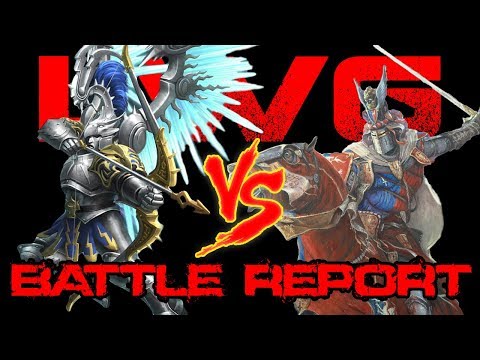 LWG - Stormcast Eternals vs Bretonnians - 2000 points Age of Sigmar Battle Report