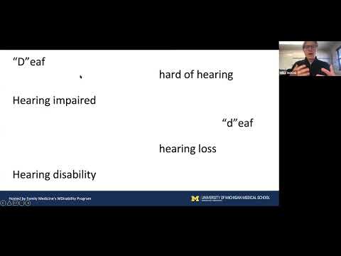 Caring for the Deaf and Hard of Hearing | MDisability Provider Webinar