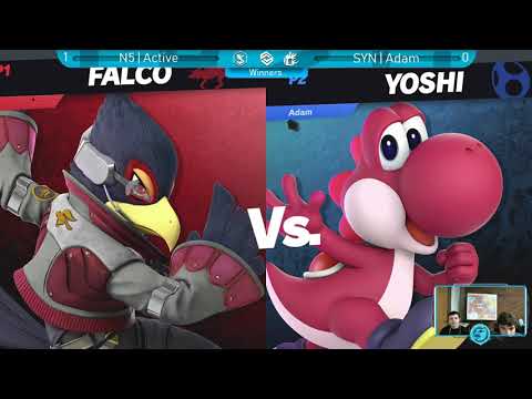 Sacred Sanctuary #54 - Winners - N5 | Active (Falco) vs SYN | Adam (Yoshi)