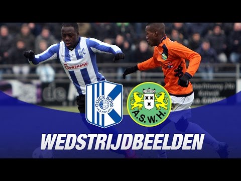 Wedstrijdbeelden Quick Boys  - ASWH