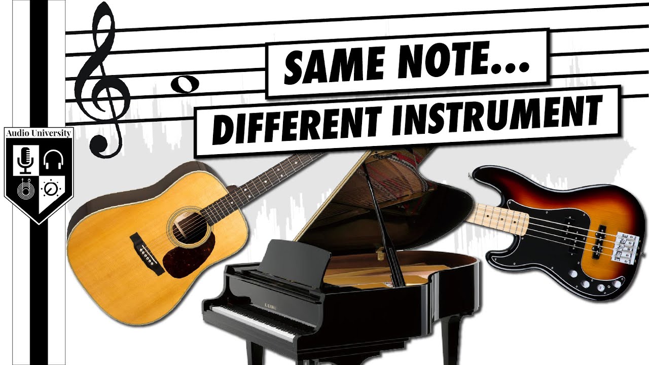 Why Do Instruments Sound Different? (w/ Visual Demonstrations!)