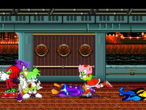 TheMattalocalypse Random Mugen Battle - 127 - Apoc Neo Sonic & Zim VS. Wolverine & Darkwing Duck