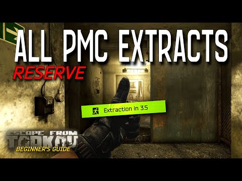 How to Find All PMC Exfils on Reserve | Escape from Tarkov Beginner's Guide