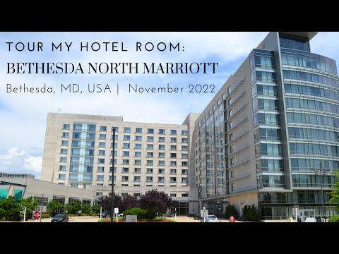 Tour My Hotel Room: Bethesda North Marriott