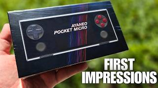 AYANEO Pocket Micro: Premium Hardware on a "Budget" (First Look)