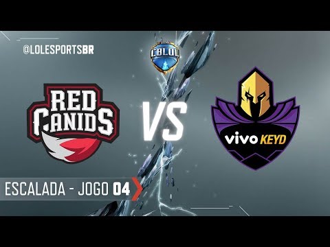 CBLoL 2018: Red Canids x Vivo Keyd (Jogo 4) | Escalada - Fase 3 - 1ª Etapa