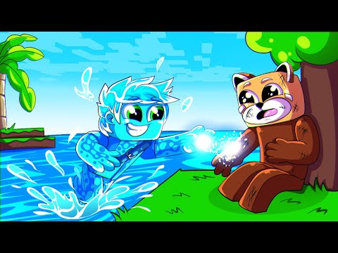 JOGANDO COMO UM ELEMENTAL PROTETOR NO MINECRAFT