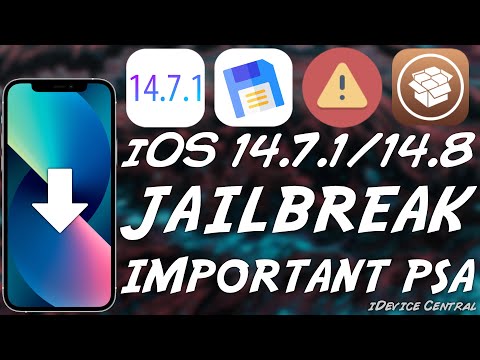 iOS 14.8 / iOS 14.7.1 Important Jailbreak Info: SAVE SHSH2 Blobs (For Downgrade / Upgrade Later)