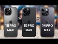 IPHONE 16 Pro Max VS IPhone 15 Pro Max VS IPhone 14 Pro Max Which ONE Is BEST
