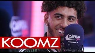 Koomz on Mariah, remix with Sneakbo, gettin in the music game - Westwood