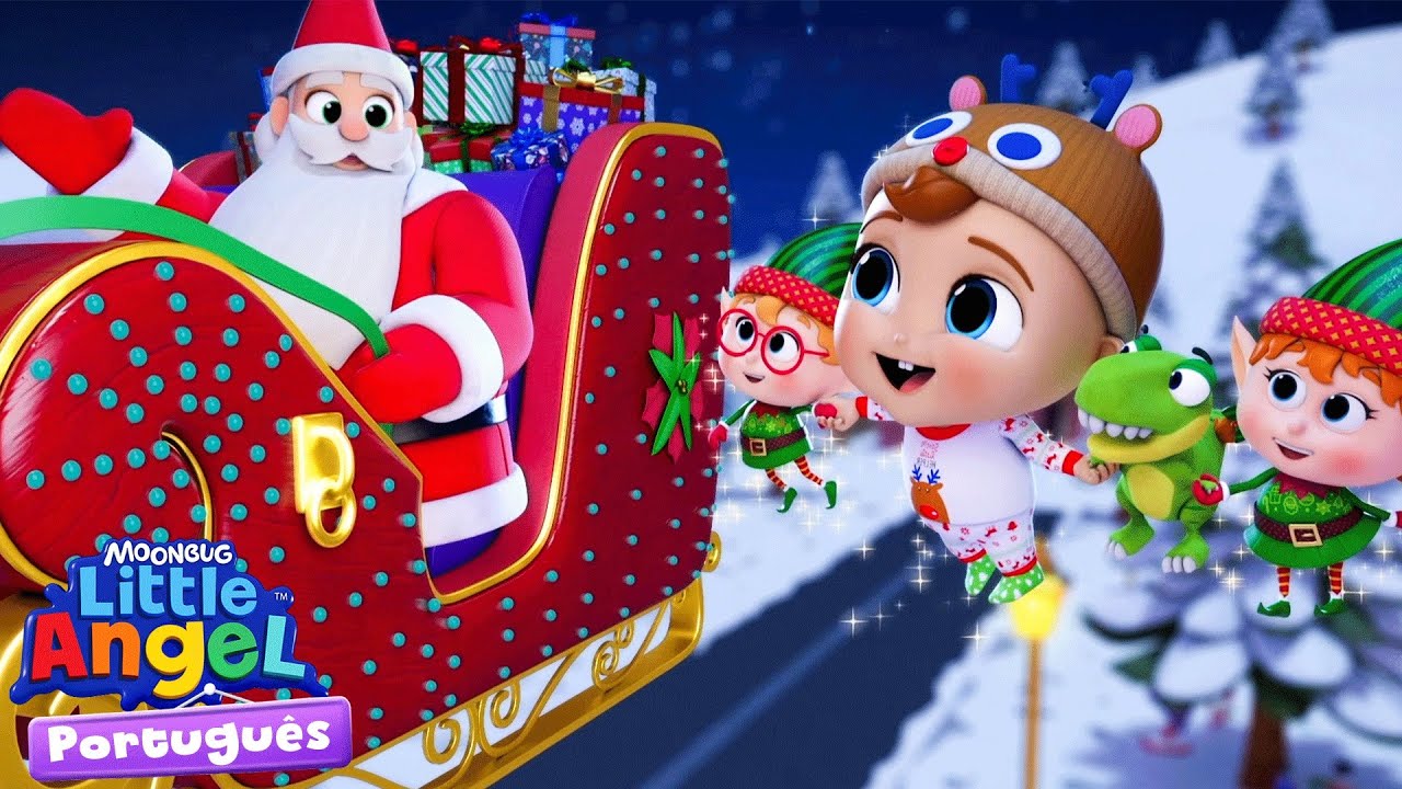 🔴  Noite de Natal com o Papai Noel ❄️☃️ Canal do Joãozinho - Little Angel Português