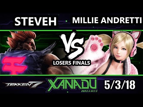 F@X 248 Tekken 7 - Millie Andretti (Chloe) Vs. steveh (Akuma) - T7 Losers Finals