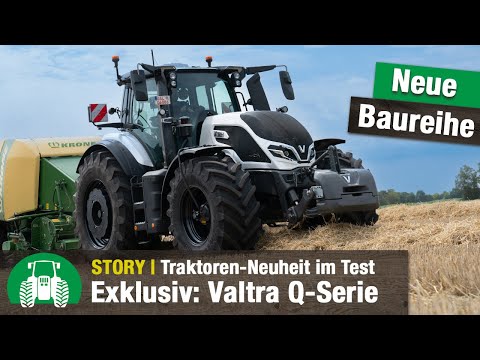 Valtra Q-Serie im Test-Drive | Neue Baureihe 225 - 305 PS | Valtra Werk Finnland | LU Henke