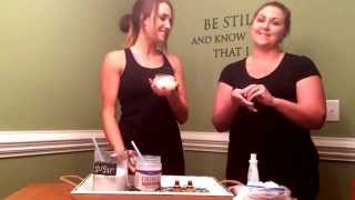 preview picture of video 'DIY Organic citrus body scrub with Young living Es'