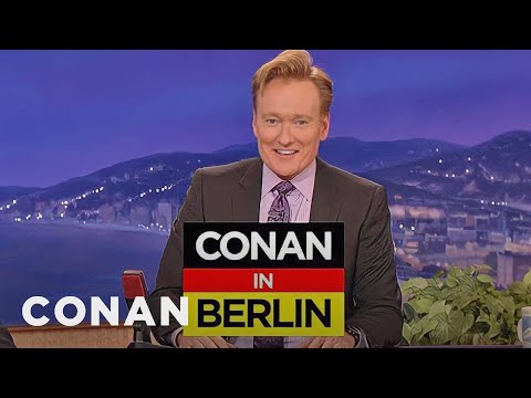 Conan Announces His Trip To Berlin | CONAN on TBS
