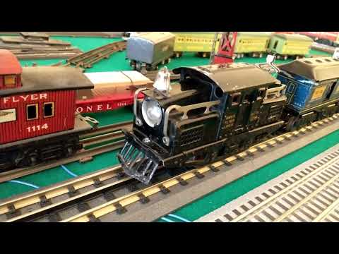 American Flyer trains from the 1920s