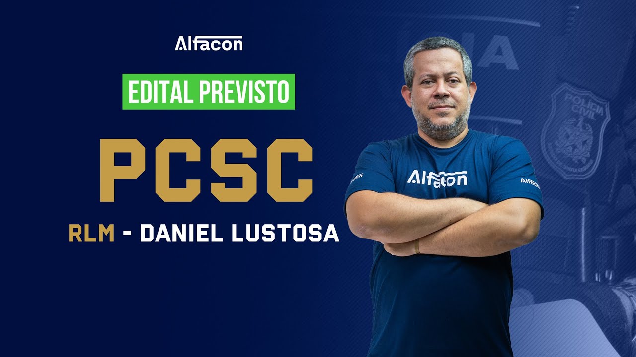 Concurso PC SC: Aprenda RLM para estudar gratuitamente - AlfaCon