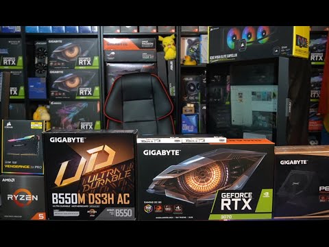Building Sharna's new PC -5600x+RTX 3070 - Live PC Build