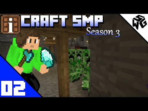 Caving Disasters! - iCraft SMP Minecraft Vanilla Survivial 1.10 :: S3 Ep02