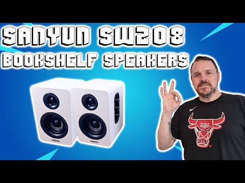 Sanyun SW-208 bookshelf speakers, best budget speakers you can buy?