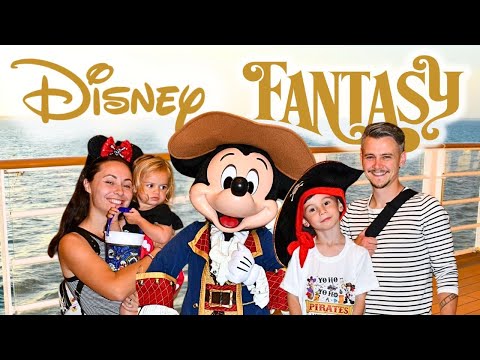 Thumbnail for Disney Fantasy vlog DAY 2 with TWO Young Kids, Our First Disney Cruise -Cherbourg & Pirate Night