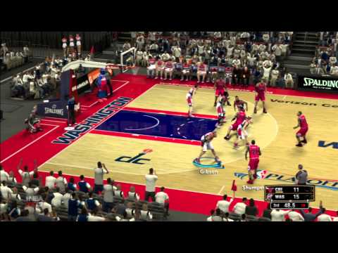 NBA 2k13 Association Playoffs Game 1 Wizards