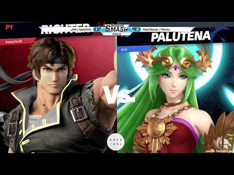 SeaSideSmash #7: JHN | Beachnik (Richter) vs Pawky (Palutena) – Smash Ultimate