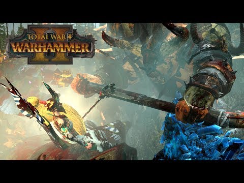 I Forgot A Caster - Beastmen vs High Elves // Total War: Warhammer II Online Battle