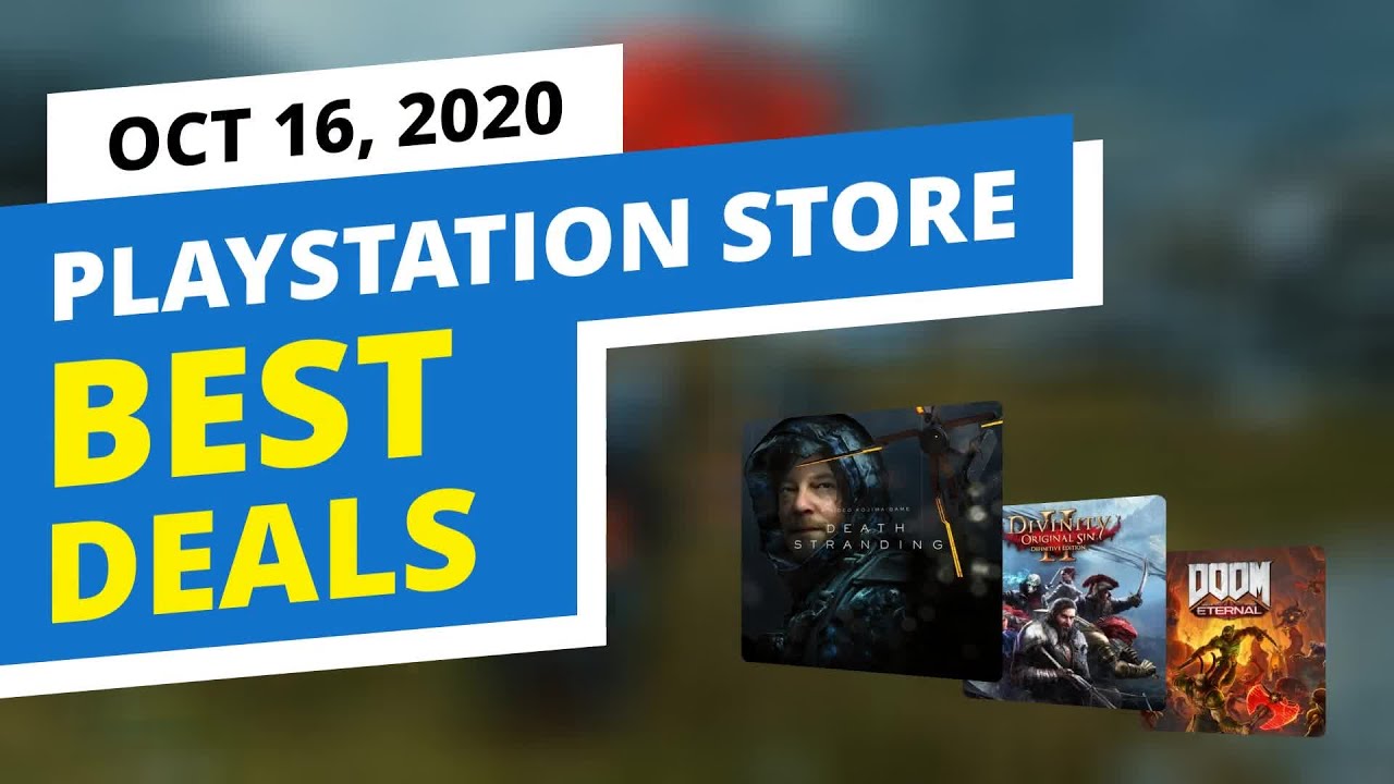 Best Deals in the official PlayStation Store, Oct 16, 2020
