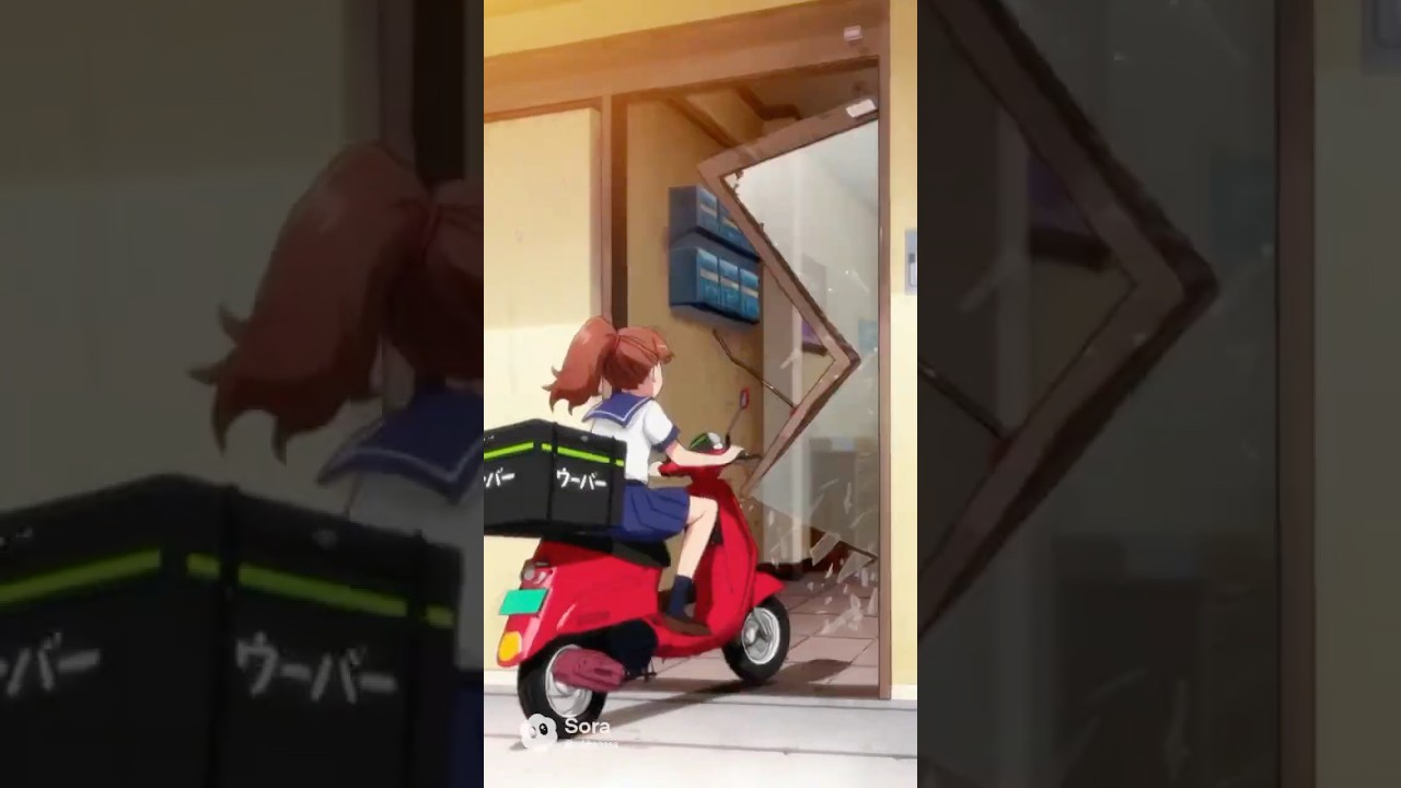 凶暴なメスガキがウーバー配達員だったら