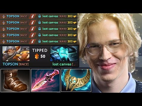 TOPSON MAKE FUN WITH TECHIES AGAIN!! Techies new item bully mid Storm Spirit!