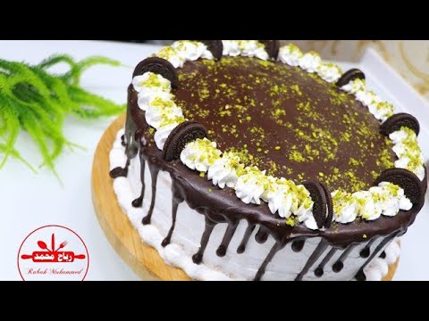 Occasion cake decorating and wrapping sponge cake for beginners كيكة المناسبات
