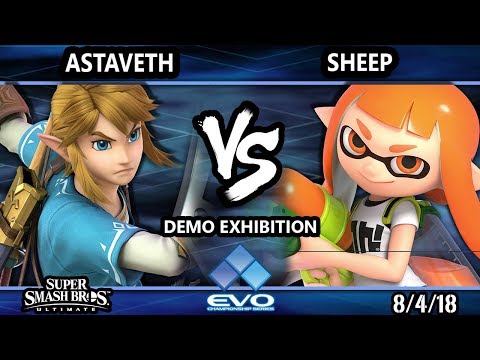 Evo Demo SSBU - Astaveth (Link) Vs. Sheep (Inkling) Smash Ultimate