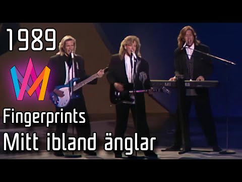 Melodifestivalen 1989 – 08. Mitt ibland änglar – Fingerprints