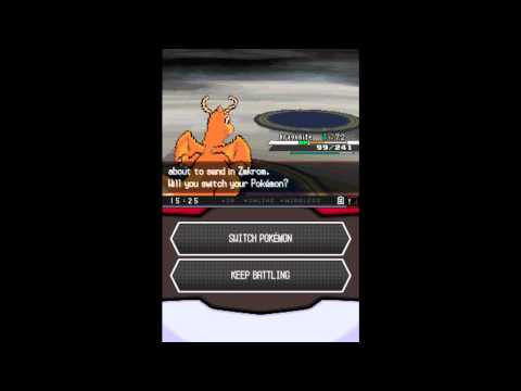 Pokemon Blaze Black Boss Fight-N Final