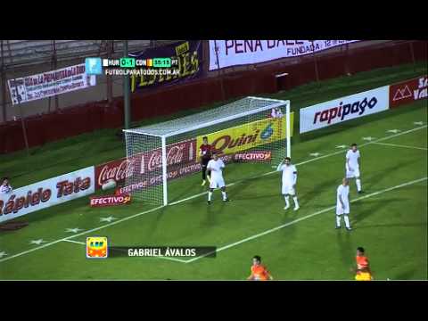 Gol de Ávalos. Huracán 0 - Crucero del Norte 2. Fecha 8. B Nacional. FPT
