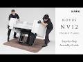 Kawai Novus NV12 Hybrid Piano Step By Step Assembly Guide