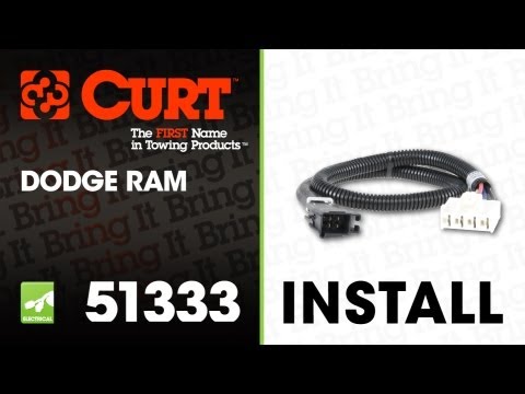 Brake Control Wiring Install: CURT 51333 for 1995-2009 Dodge Ram